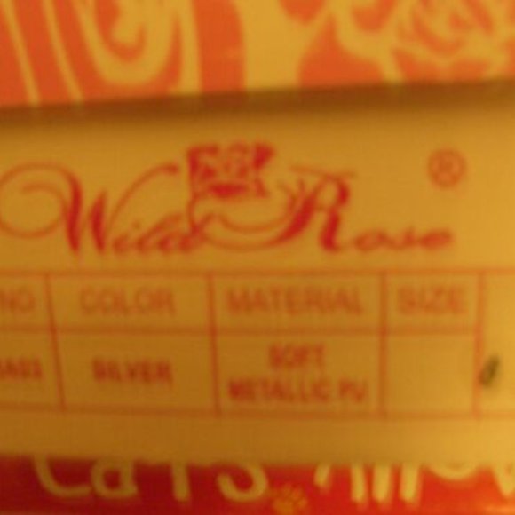 Silver vegan leather spike heel strappy caged gladiator lace up sandals 8 8 1/2 - Picture 4 of 4